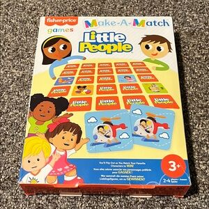 Little people match game